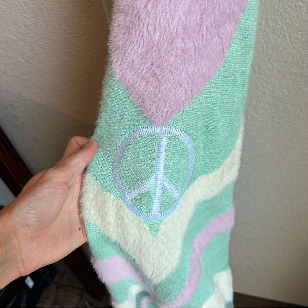 House of Sunny Good Vibrations Pastel Colorblock Dress - Picture 13 of 16